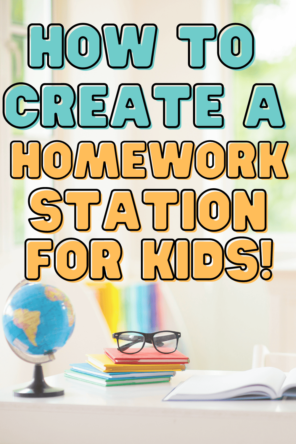 homework station for kids