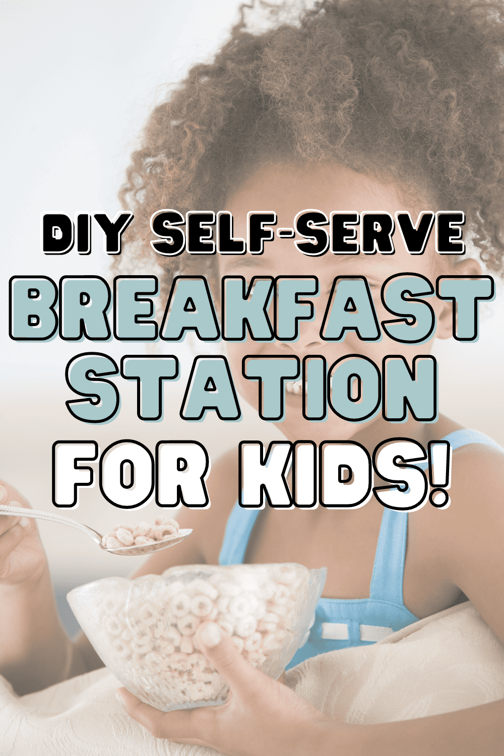 breakfast station for kids