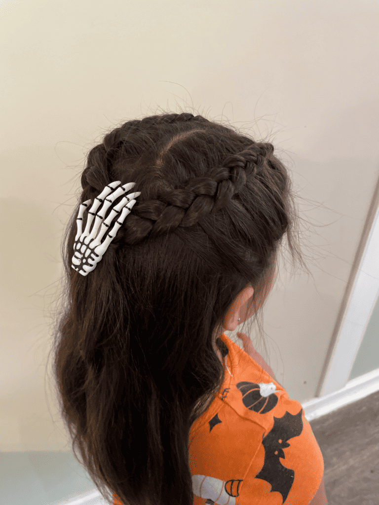 easy halloween hairstyles for girls