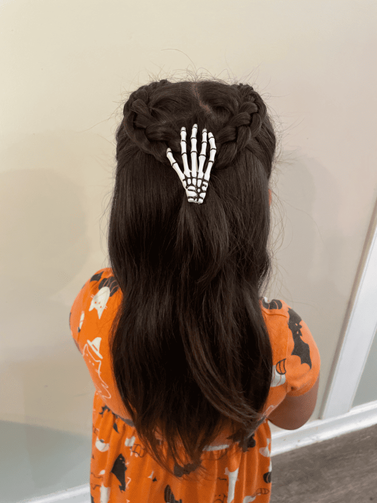 easy halloween hairstyles for kids