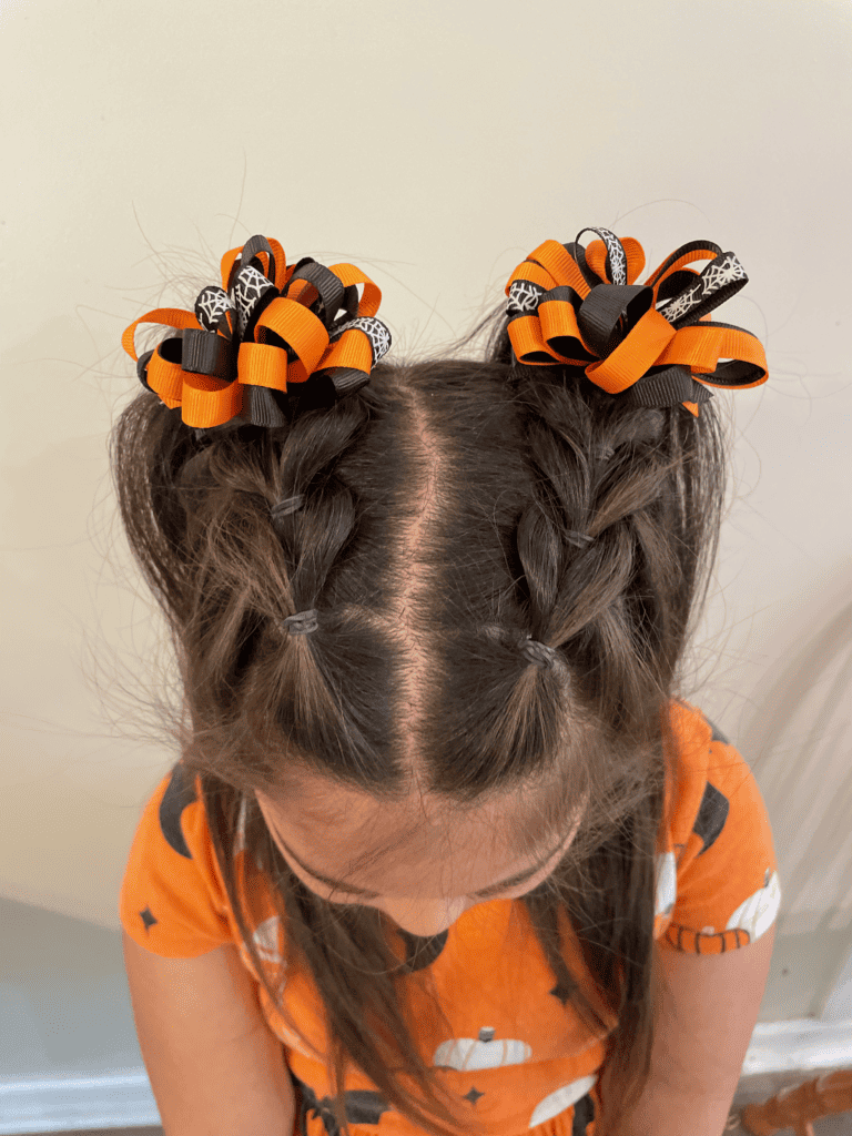 Halloween hairstyle ideas for kids