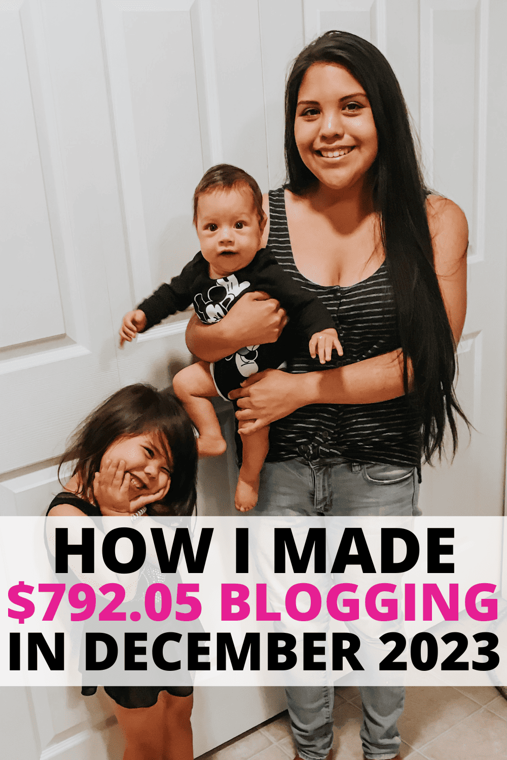 How I Made $792 In December Blogging As a Stay at Home Mom