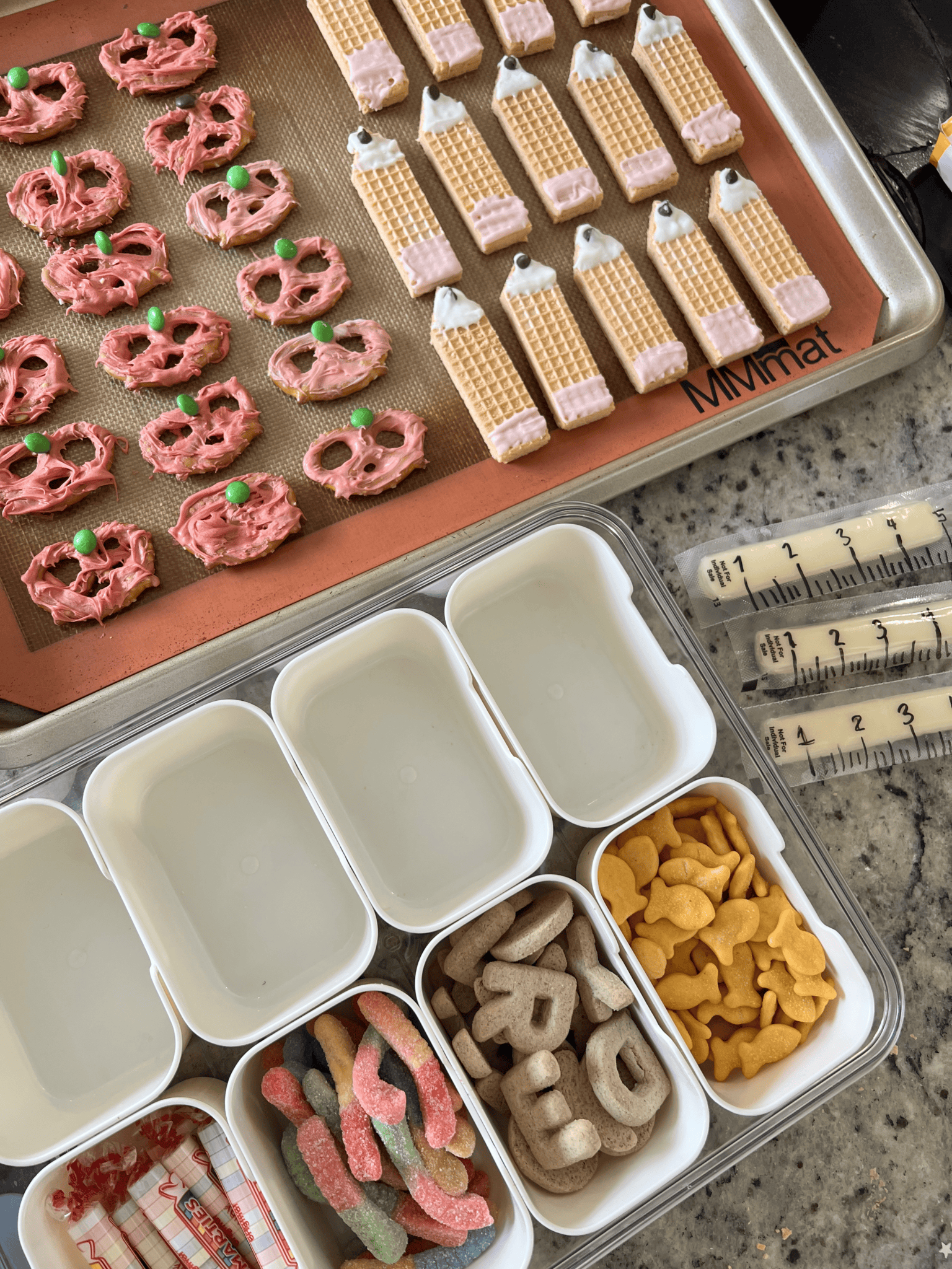 Fun & Tasty School Themed Snacks For Back To School - School Run Messy Bun