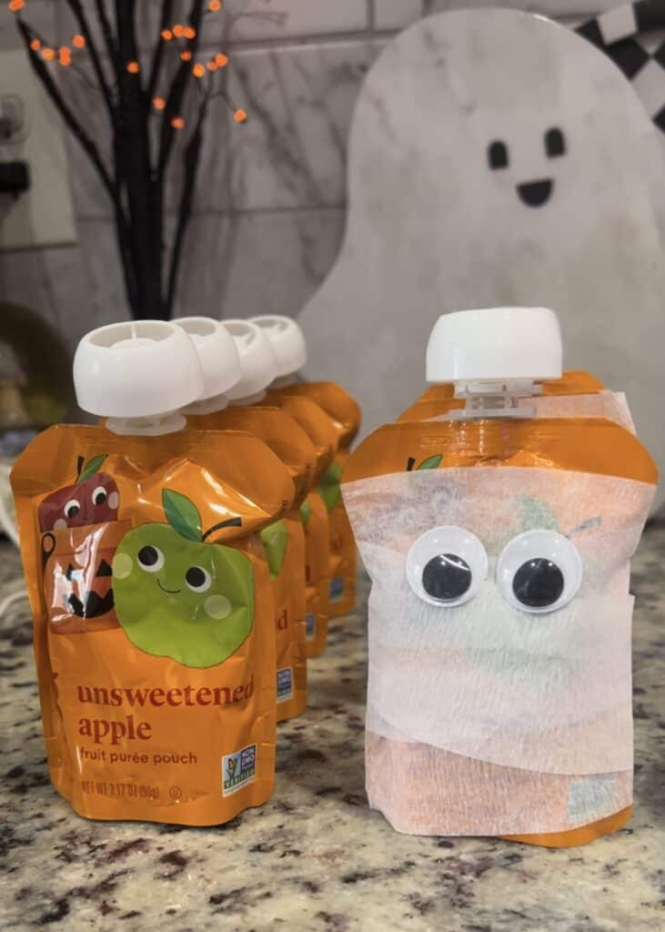 non-candy halloween classroom treat bag for kids