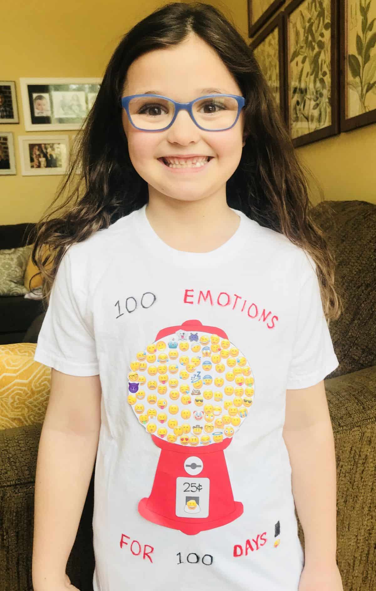 Cute & Simple 100th Day of School Shirt Ideas for Girls - School Run ...