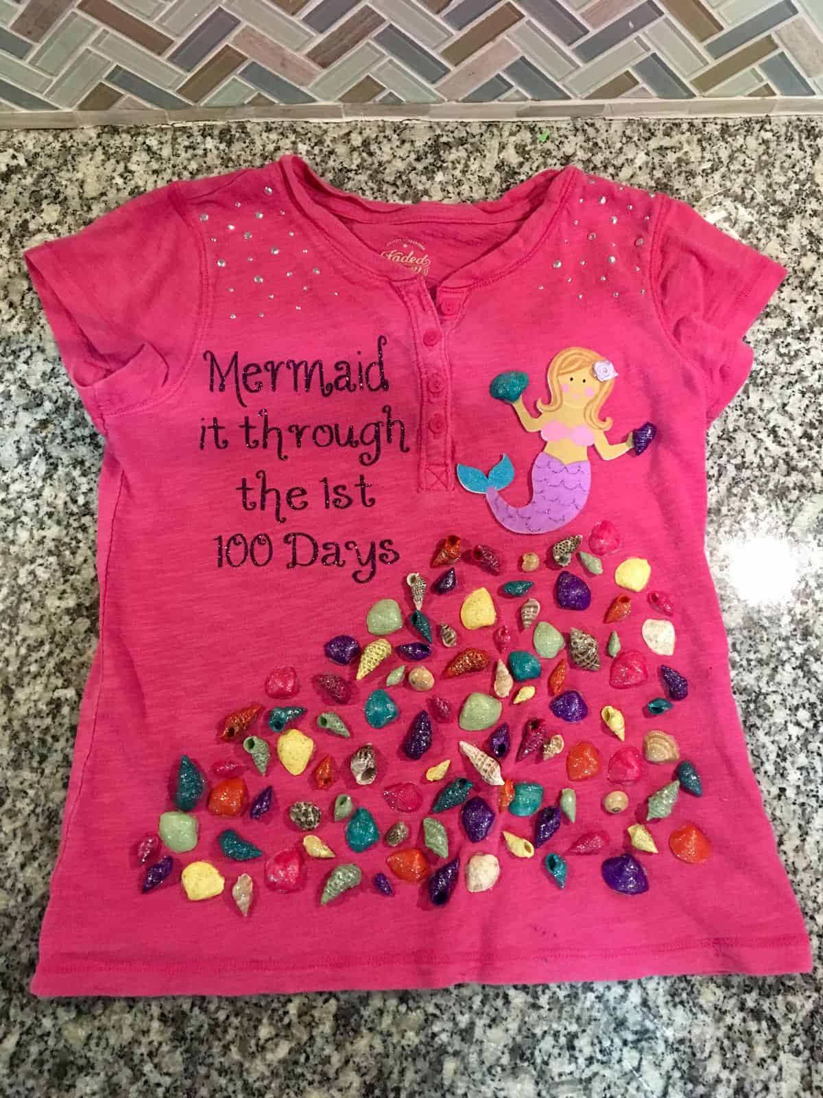 Cute & Simple 100th Day of School Shirt Ideas for Girls - School Run ...