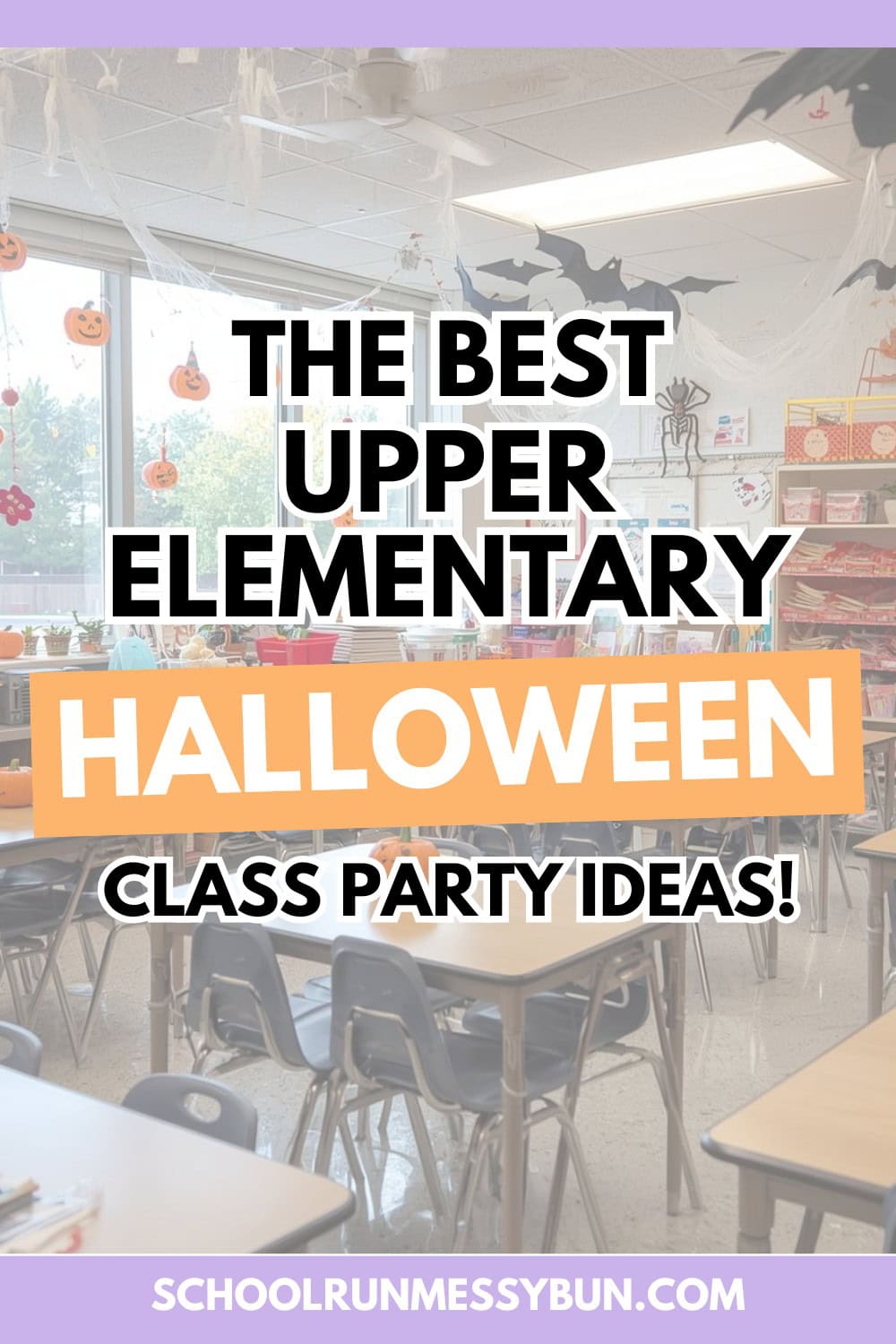 Upper Elementary Halloween Class Party Ideas for Room Moms